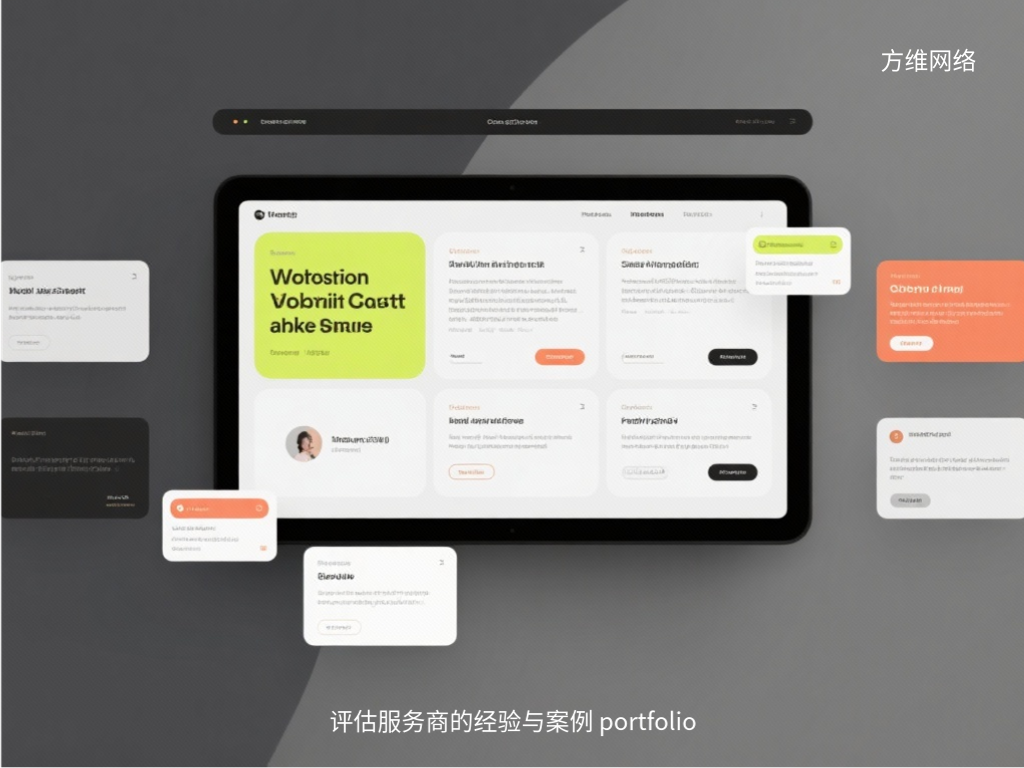 評(píng)估服務(wù)商的經(jīng)驗(yàn)與案例 portfolio