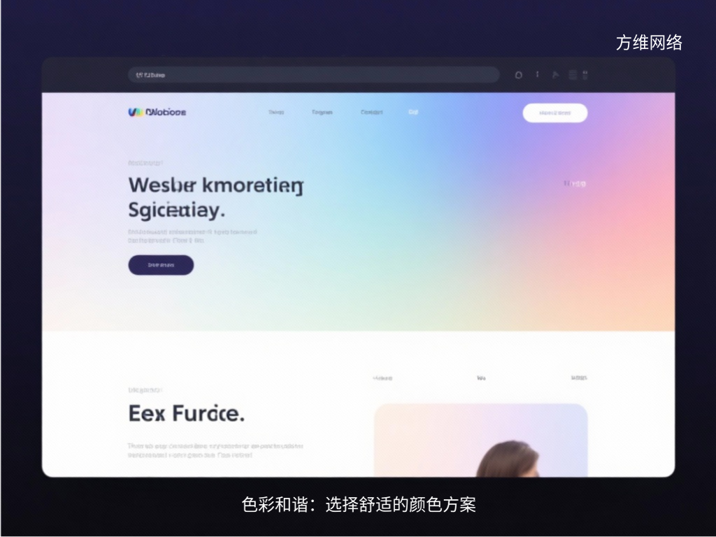 色彩和諧：選擇舒適的顏色方案