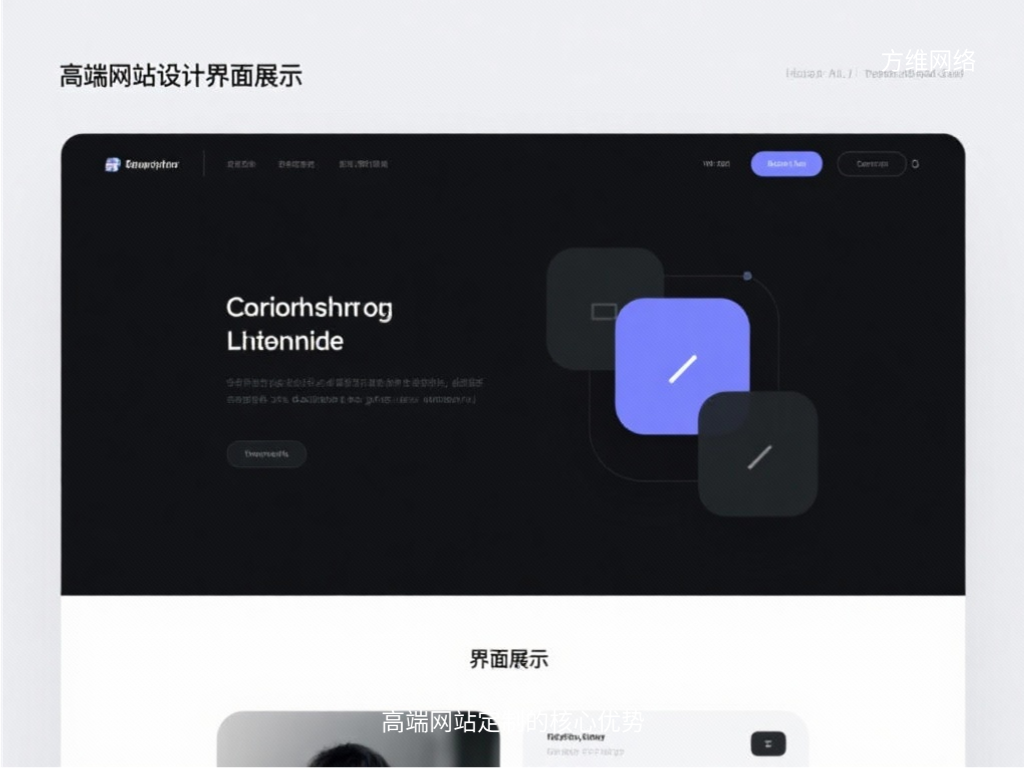 高端網站定制的核心優勢