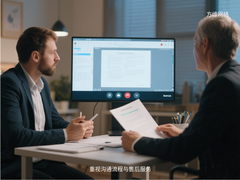 重視溝通流程與售后服務(wù)