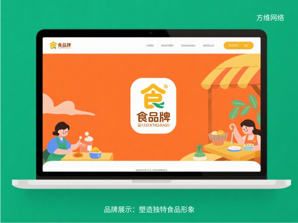 品牌展示:塑造獨特食品形象