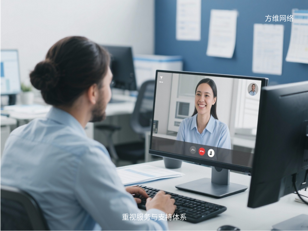重視服務與支持體系