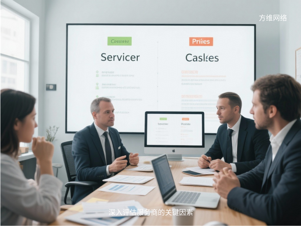 深入評估服務商的關鍵因素