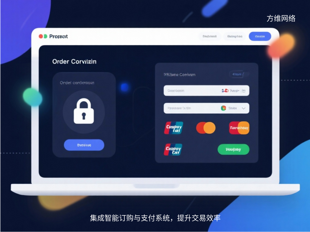 集成智能訂購與支付系統，提升交易效率