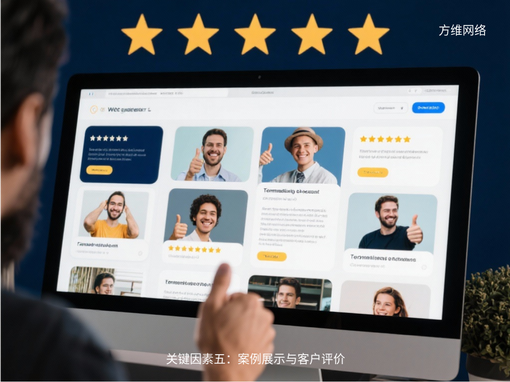 關鍵因素五：案例展示與客戶評價