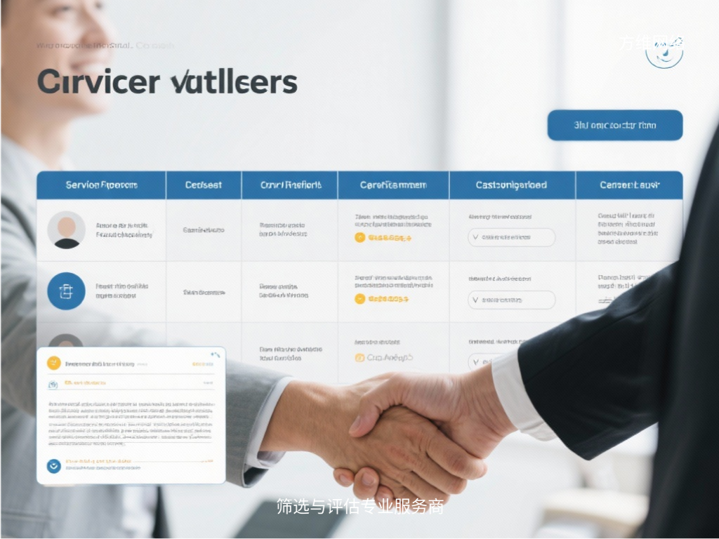 篩選與評估專業服務商
