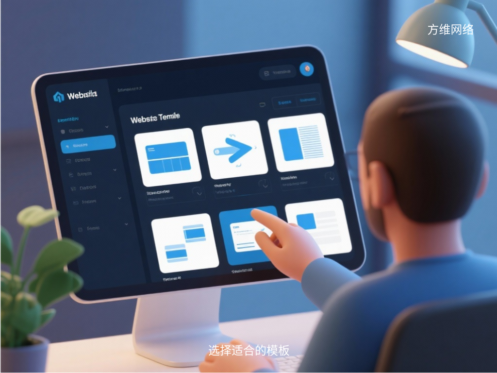 選擇適合的模板
