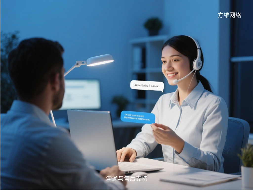 溝通與售后支持