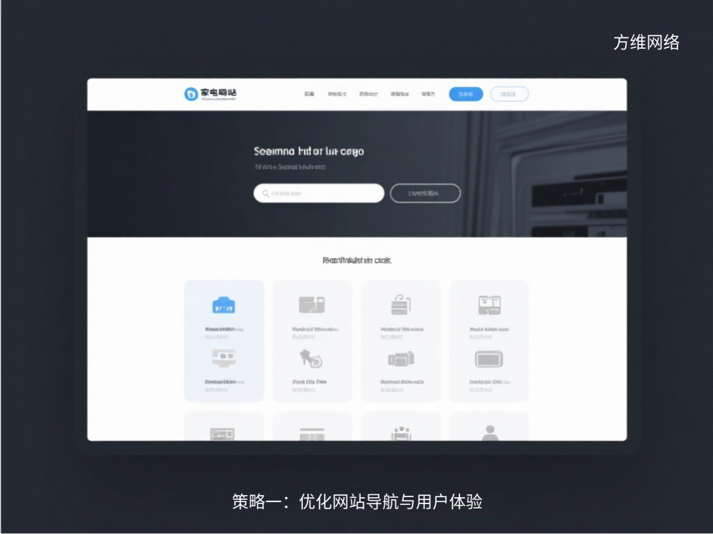 策略一：優(yōu)化網(wǎng)站導(dǎo)航與用戶(hù)體驗(yàn)