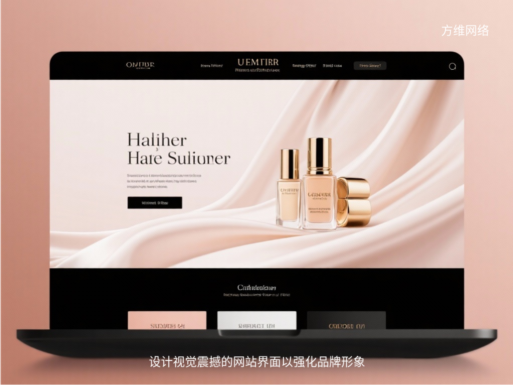 設(shè)計(jì)視覺(jué)震撼的網(wǎng)站界面以強(qiáng)化品牌形象