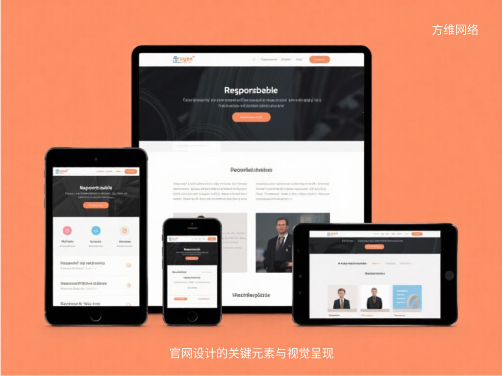 官網設計的關鍵元素與視覺呈現