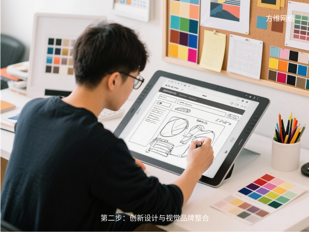 第二步：創新設計與視覺品牌整合