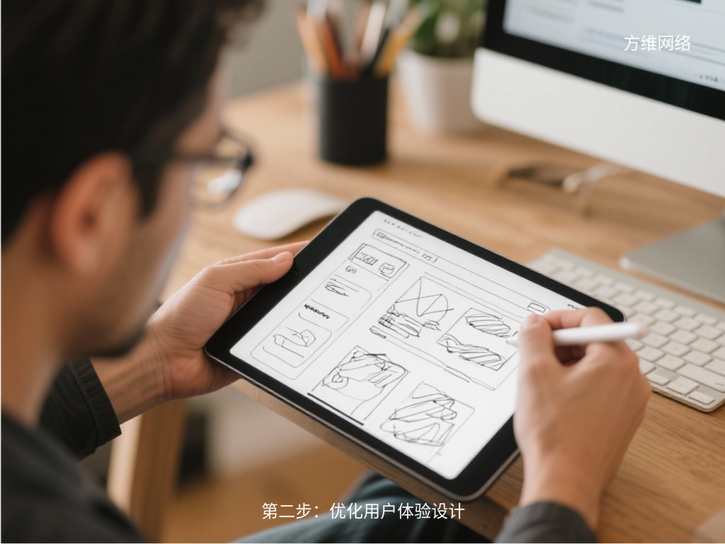 第二步:優(yōu)化用戶體驗(yàn)設(shè)計(jì)