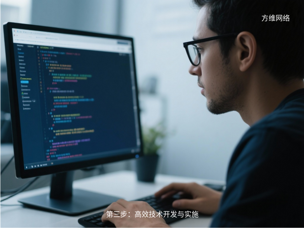 第三步:高效技術(shù)開發(fā)與實(shí)施