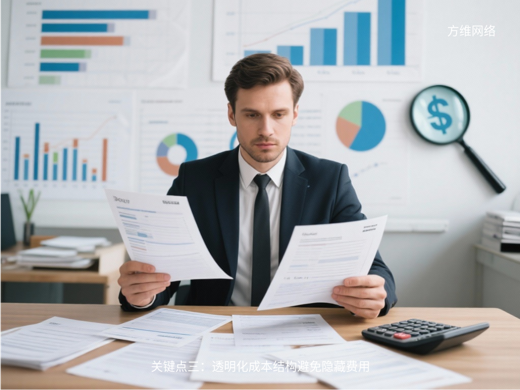 關(guān)鍵點三:透明化成本結(jié)構(gòu)避免隱藏費用