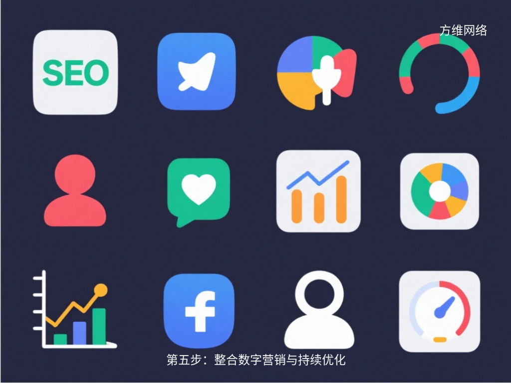第五步:整合數字營銷與持續優化