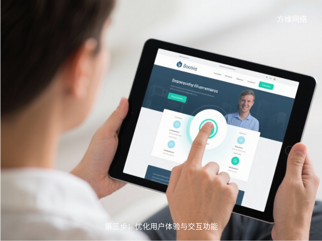 第三步：優化用戶體驗與交互功能