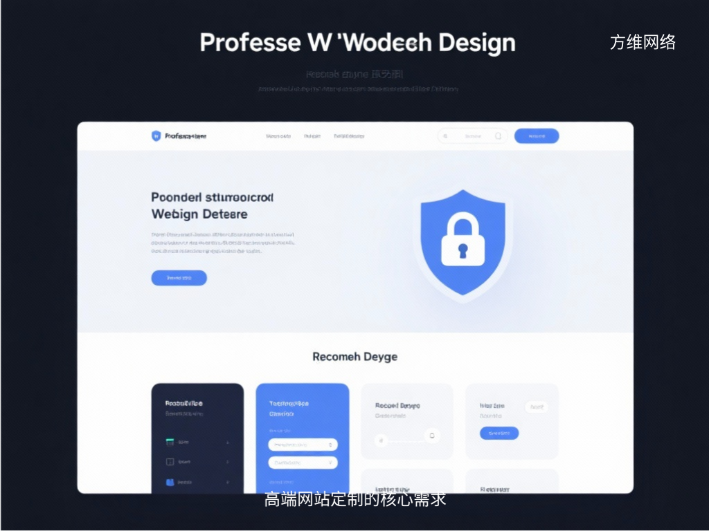 高端網站定制的核心需求