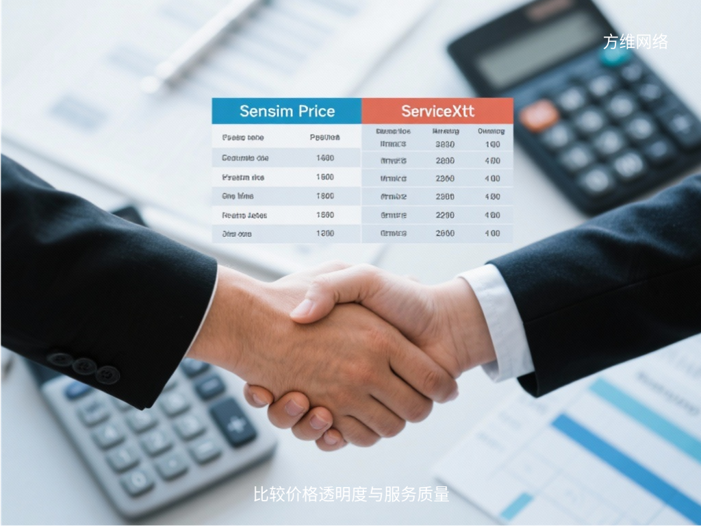 比較價格透明度與服務質量