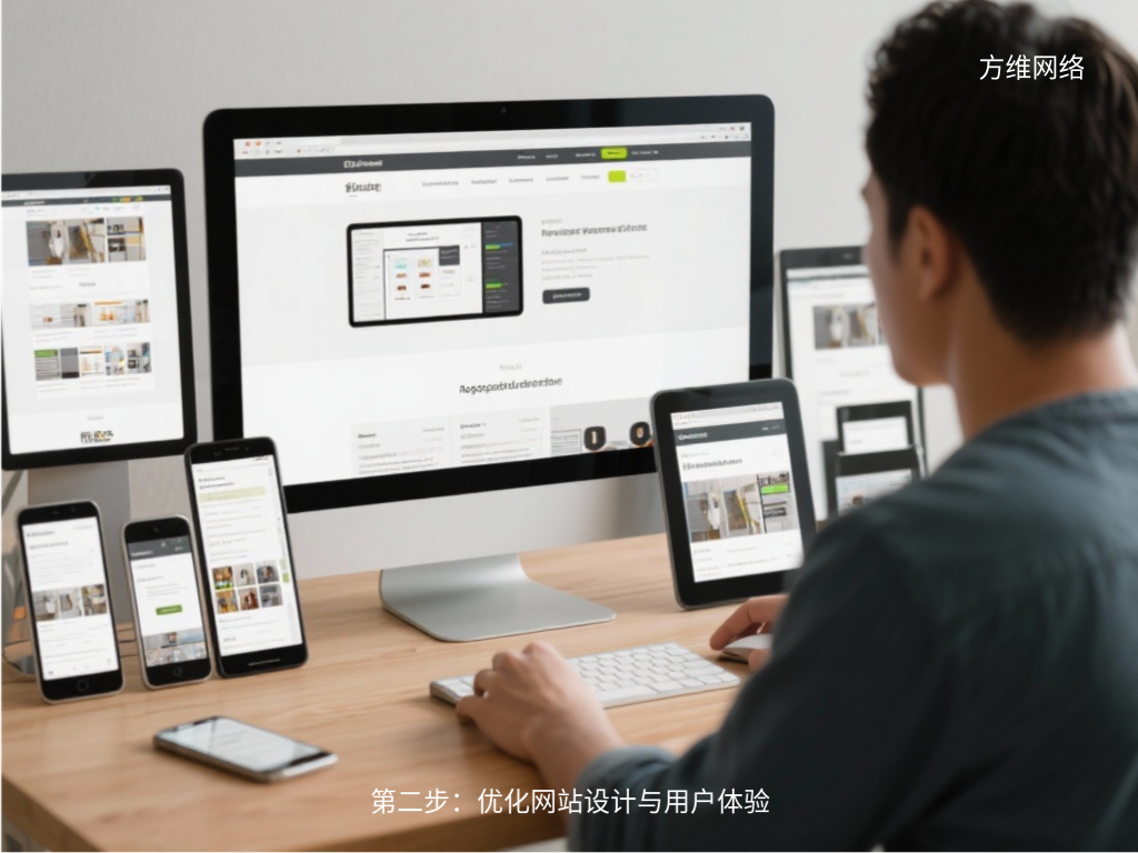 第二步：優化網站設計與用戶體驗