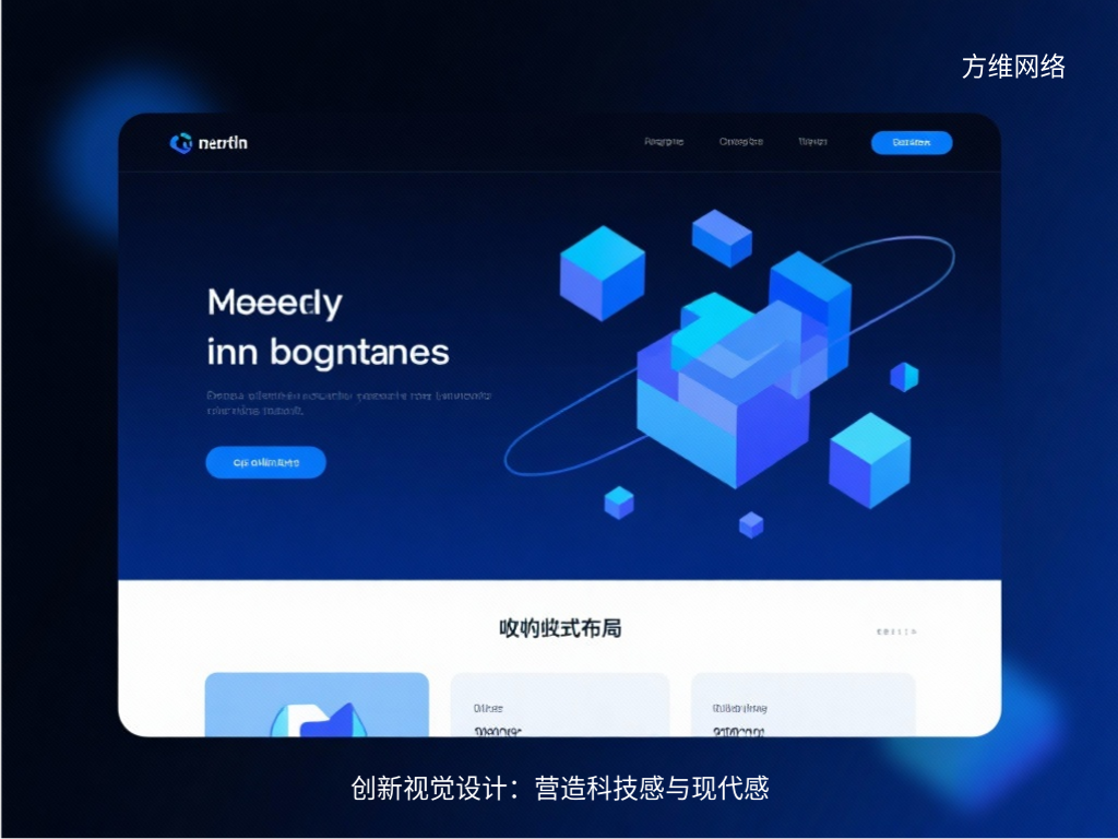 創(chuàng)新視覺(jué)設(shè)計(jì):營(yíng)造科技感與現(xiàn)代感