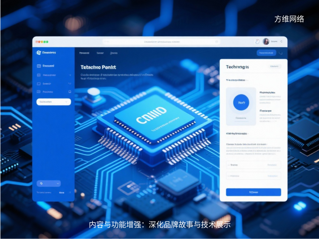 內(nèi)容與功能增強(qiáng):深化品牌故事與技術(shù)展示