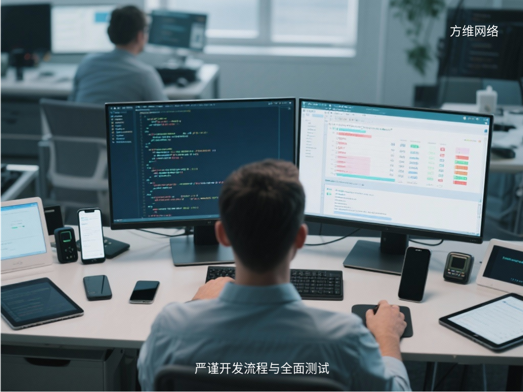 嚴謹開發流程與全面測試