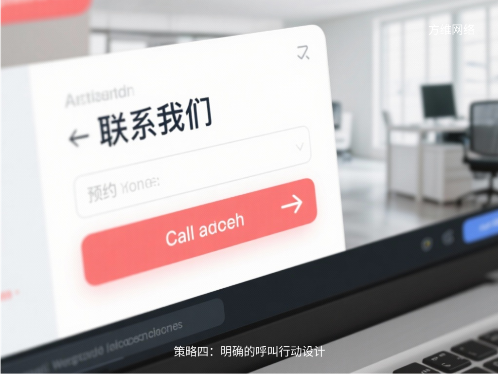 策略四:明確的呼叫行動設計