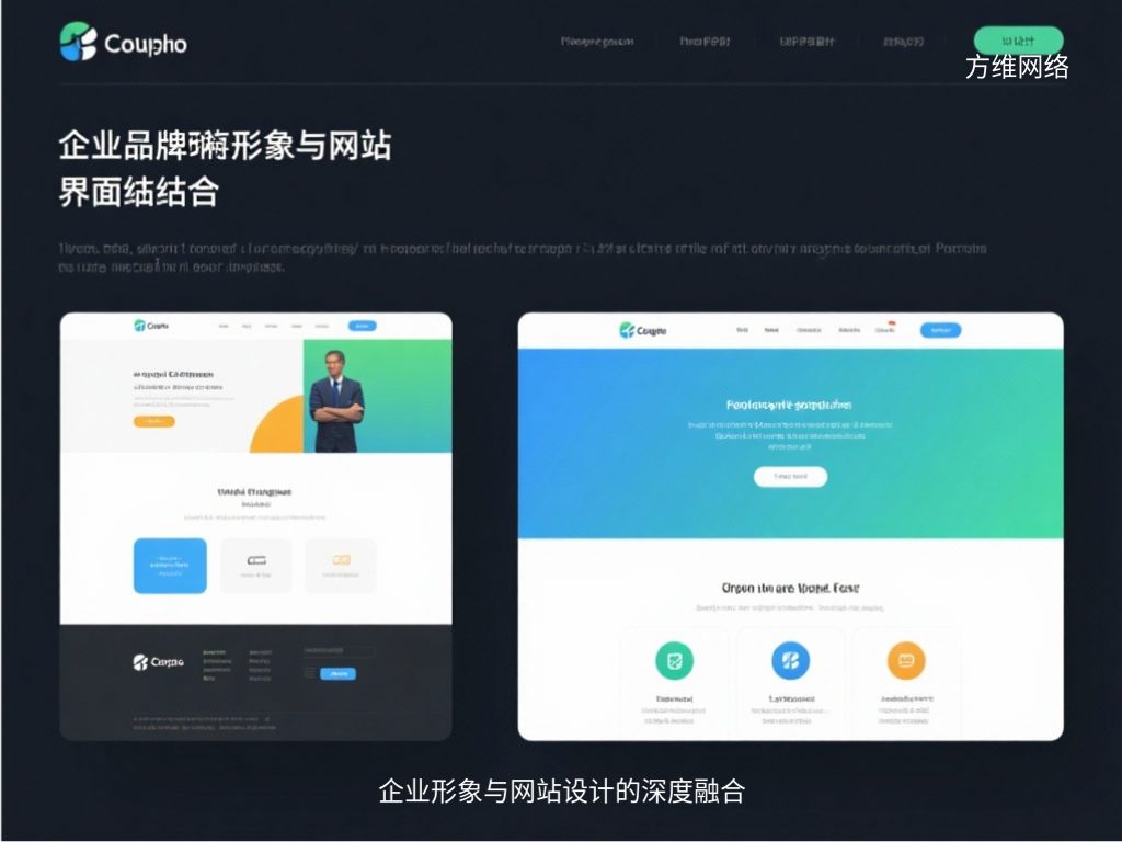 企業形象與網站設計的深度融合