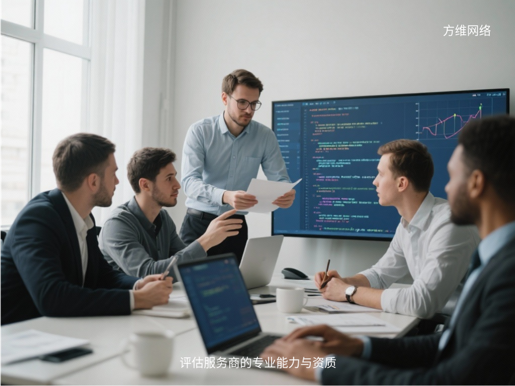 評估服務商的專業能力與資質