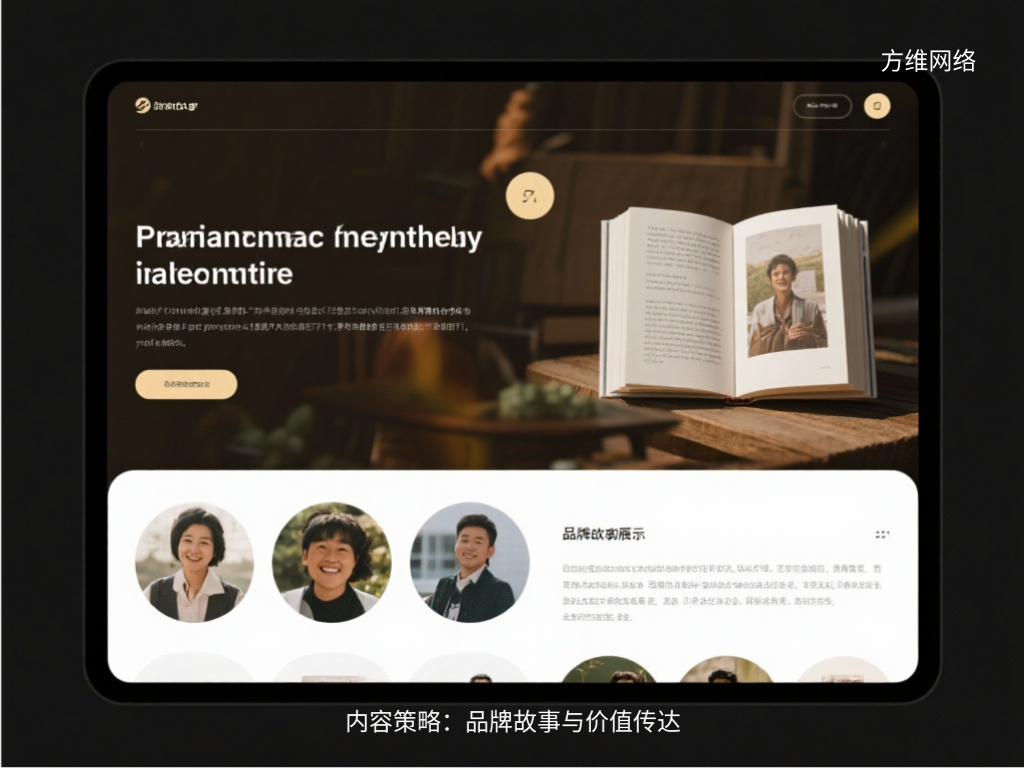 內容策略:品牌故事與價值傳達