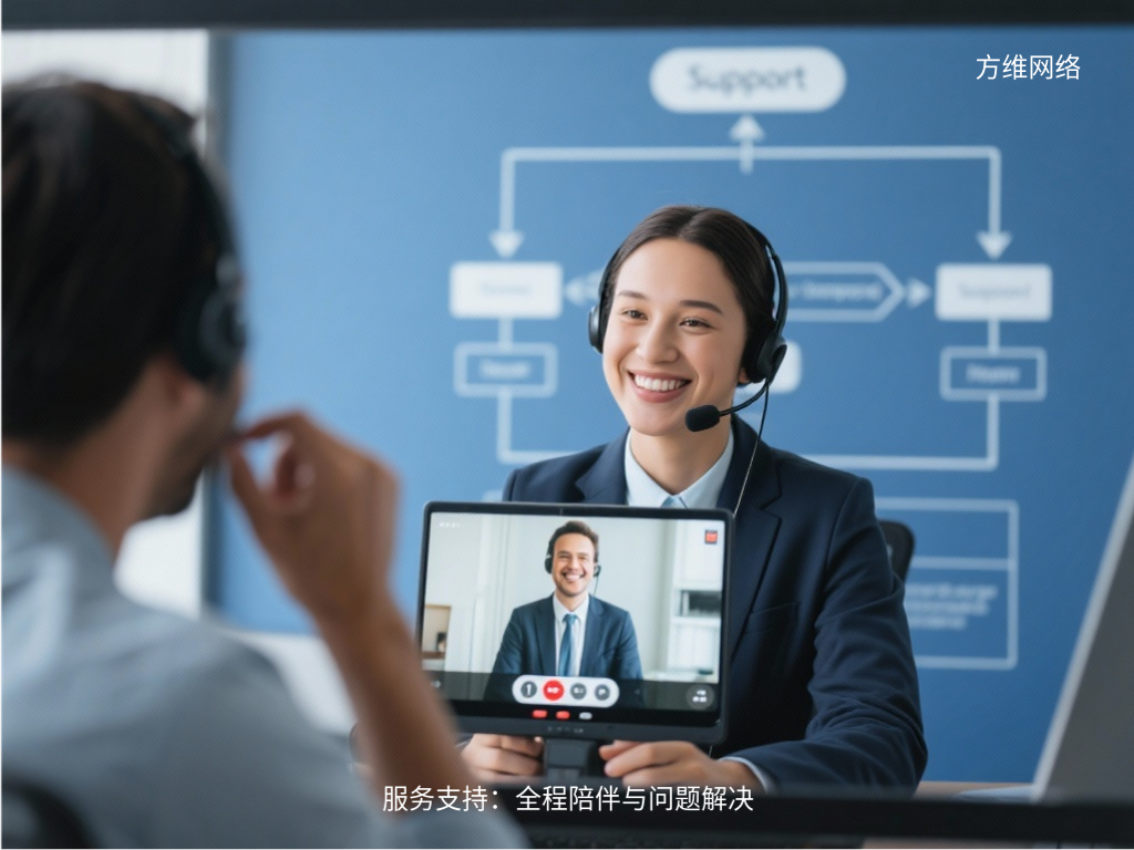 服務支持：全程陪伴與問題解決