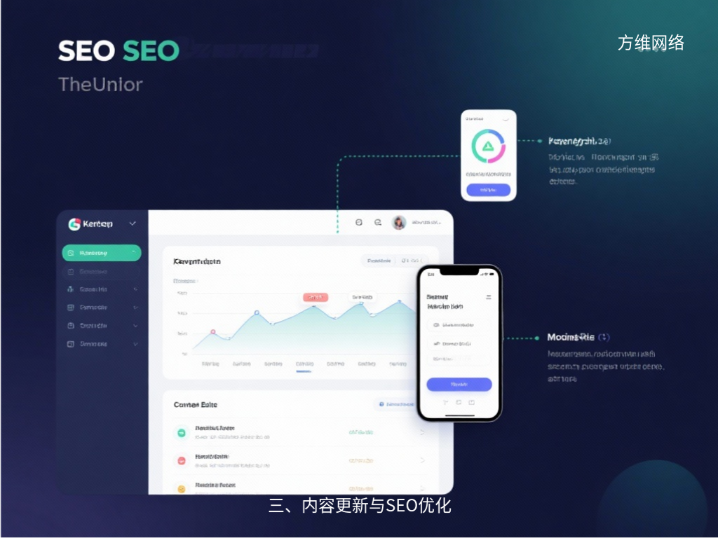 三、內容更新與SEO優化
