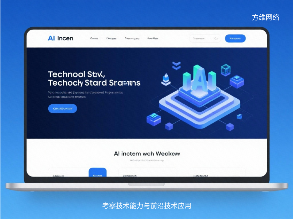 考察技術能力與前沿技術應用