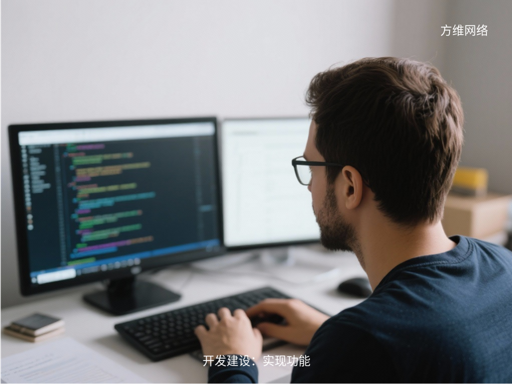 開發建設：實現功能