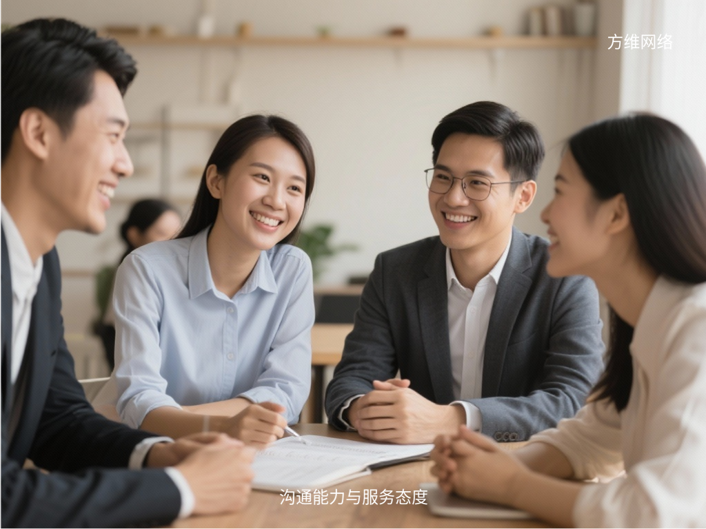 溝通能力與服務態度