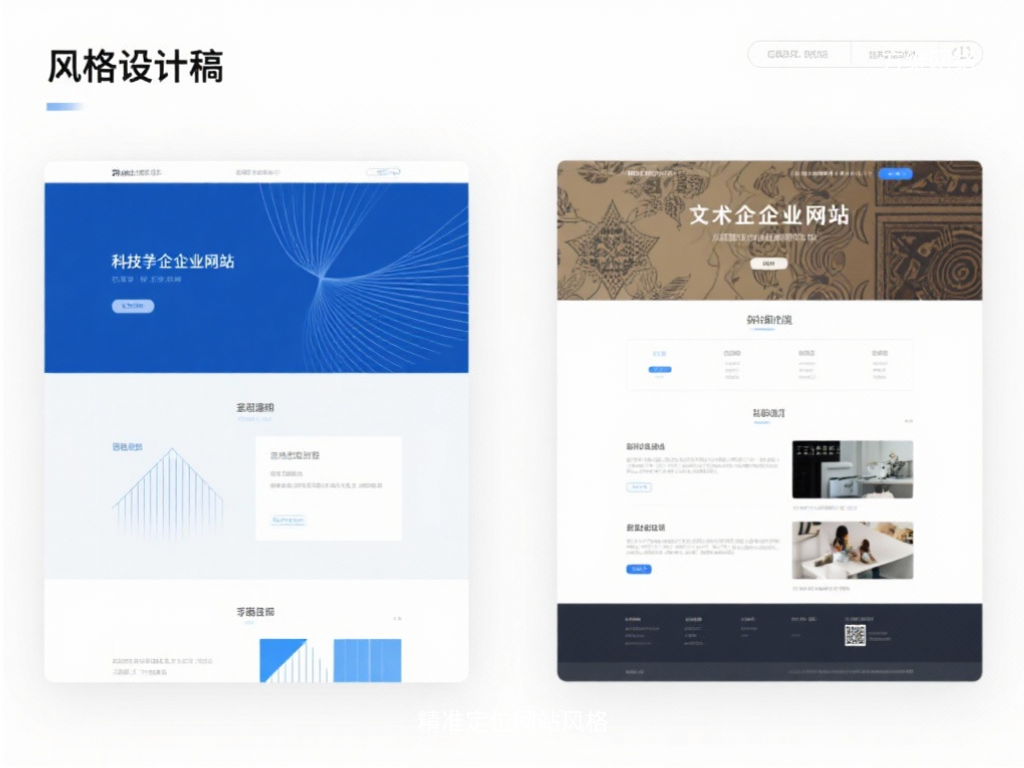 精準定位網站風格