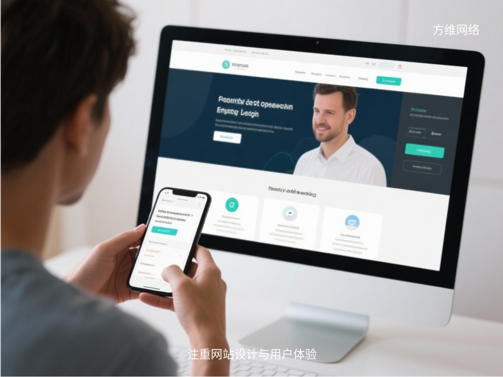 注重網站設計與用戶體驗