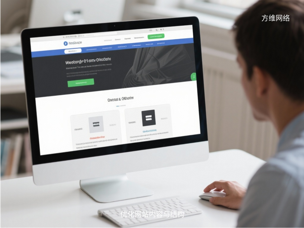 優(yōu)化網(wǎng)站內(nèi)容與結(jié)構(gòu)