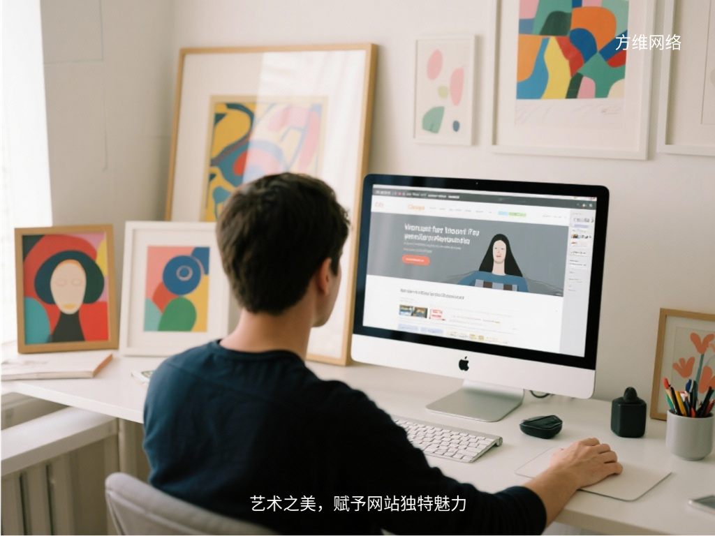 藝術之美,賦予網站獨特魅力