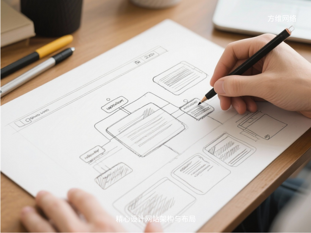 精心設計網站架構與布局