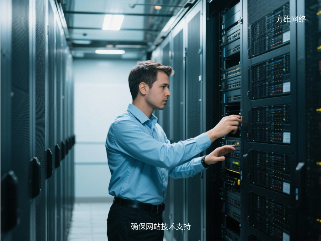 確保網站技術支持