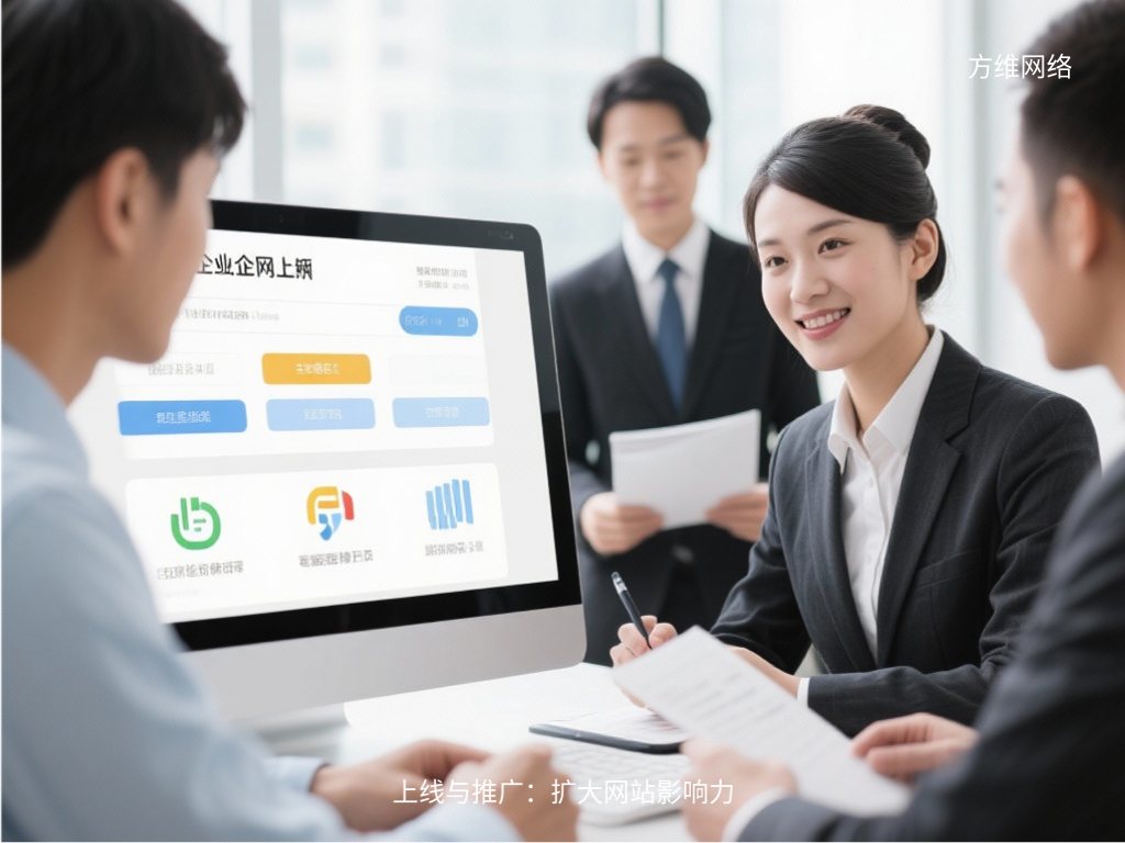 上線與推廣:擴(kuò)大網(wǎng)站影響力