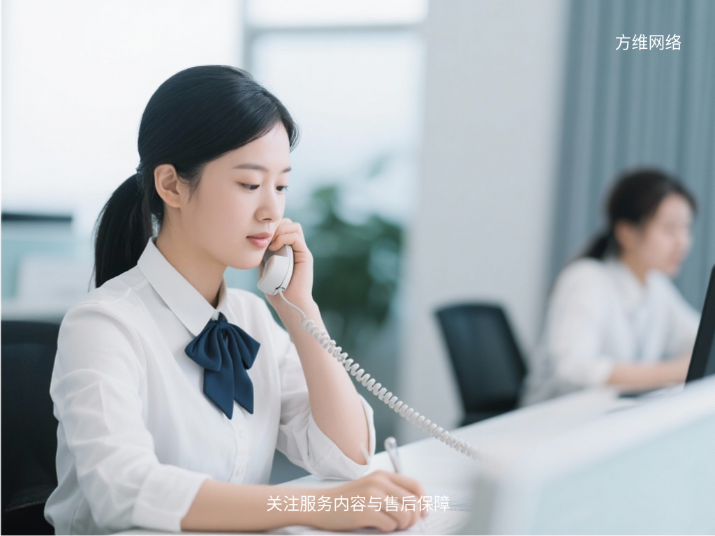 關注服務內容與售后保障