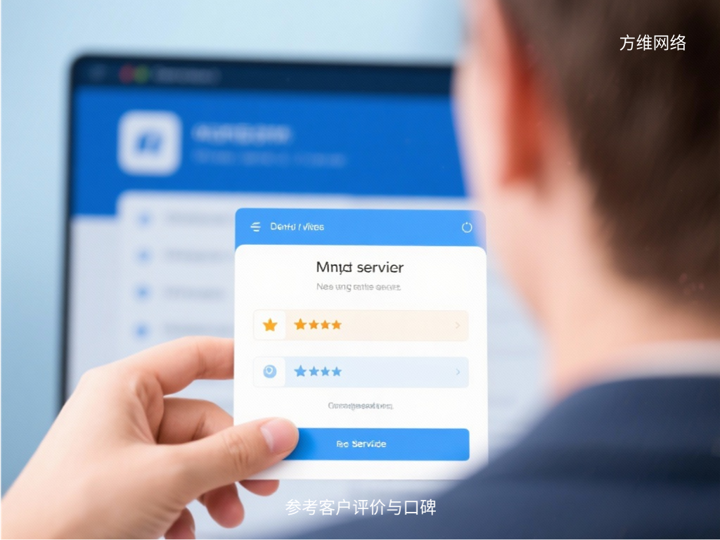 參考客戶評價與口碑