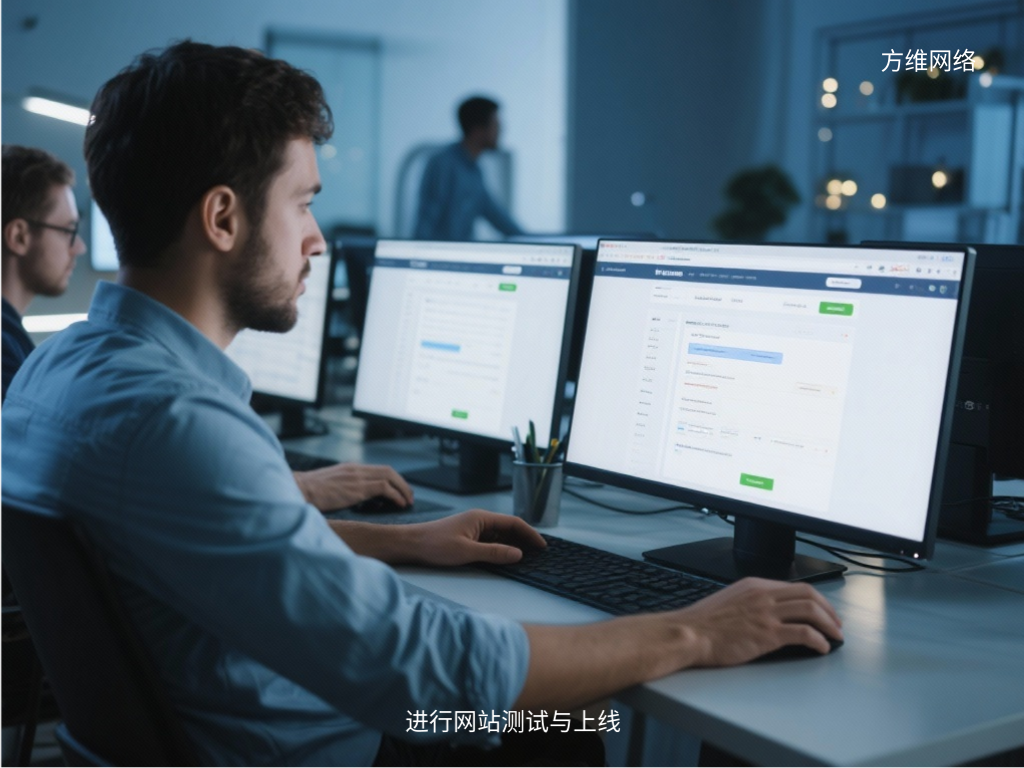 進行網站測試與上線