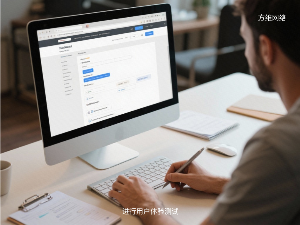 進行用戶體驗測試