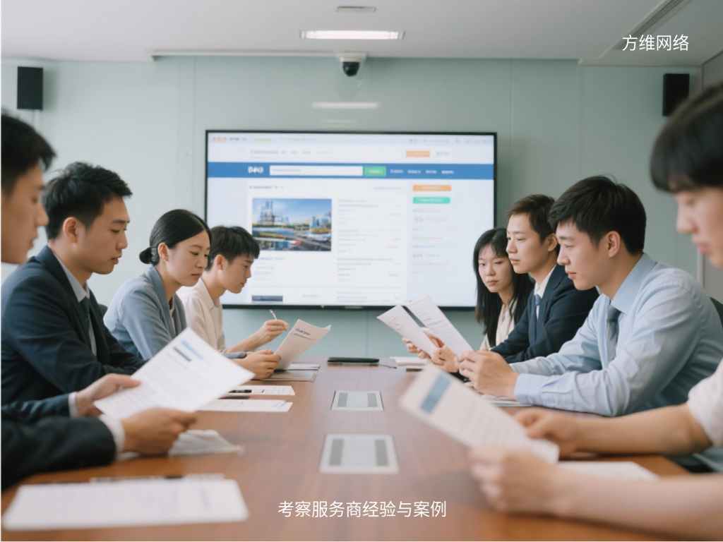 考察服務商經驗與案例