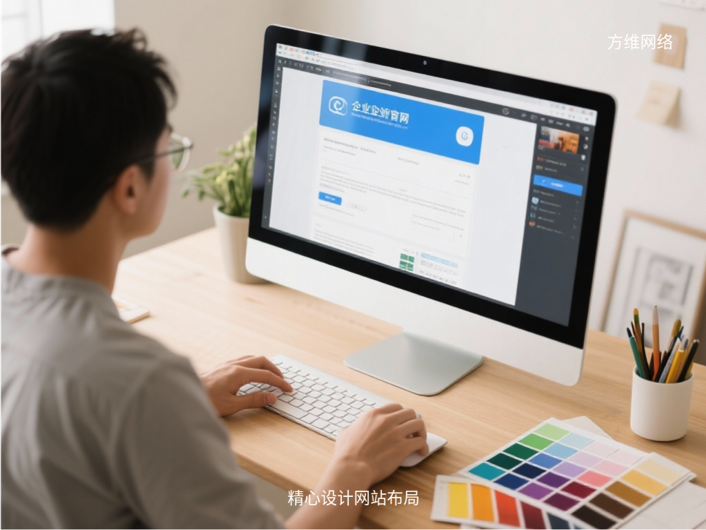 精心設計網站布局