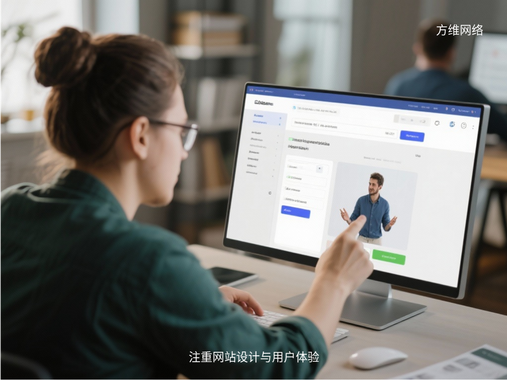 注重網站設計與用戶體驗